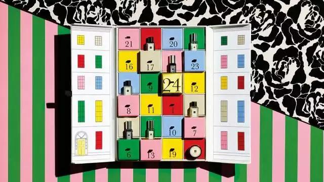 圣诞倒数日历礼盒雅诗兰黛,雅诗兰黛圣诞日历2017