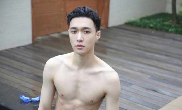男星肌肉照罕见曝光，看到陈学冬后，我终于懂郭敬明了