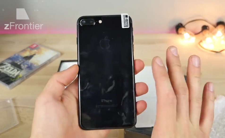 iphone7全新开箱,苹果官网买iphone7黑色开箱