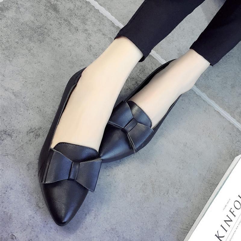 秋天也要招桃花,尖头鞋让你美出天际