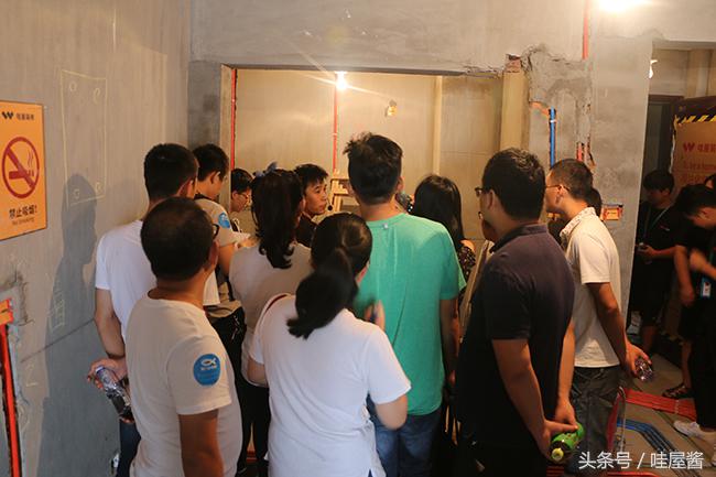 哇屋工地直通车第一站：国贸同悦水电工程