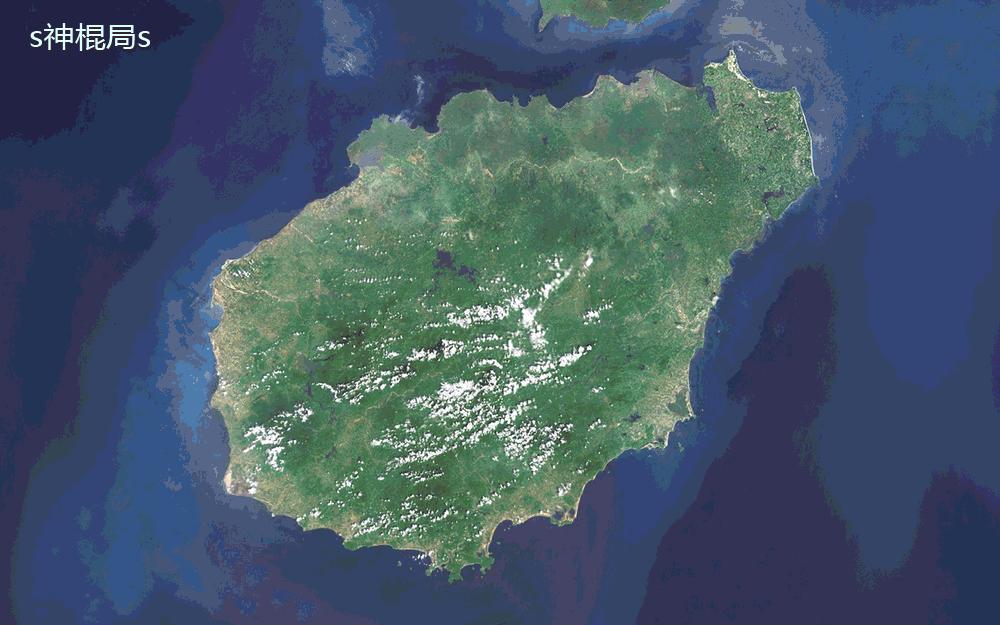 海南风水格局地图详解大全,海南整体风水详解