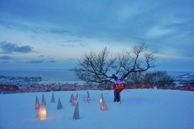 小樽初雪,小樽看日出