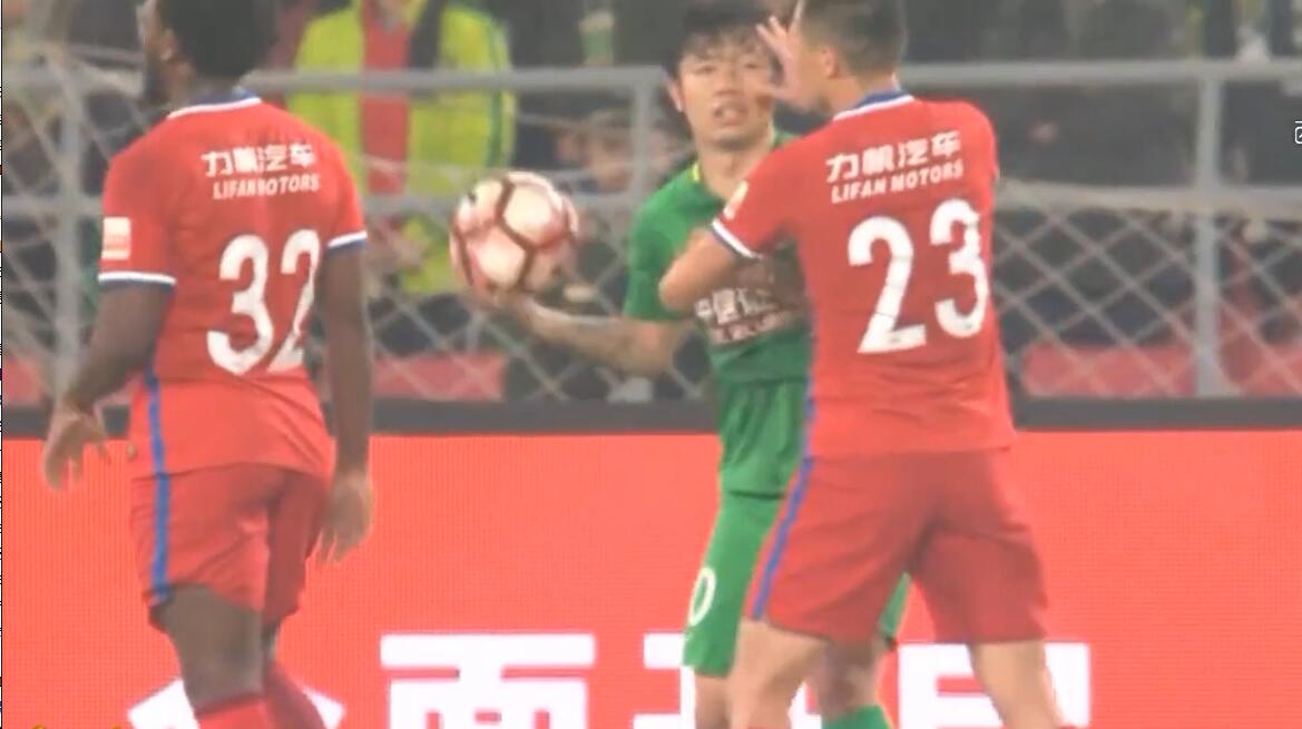 北京国安赛后张稀哲,国安4-1重庆张稀哲重庆队感言