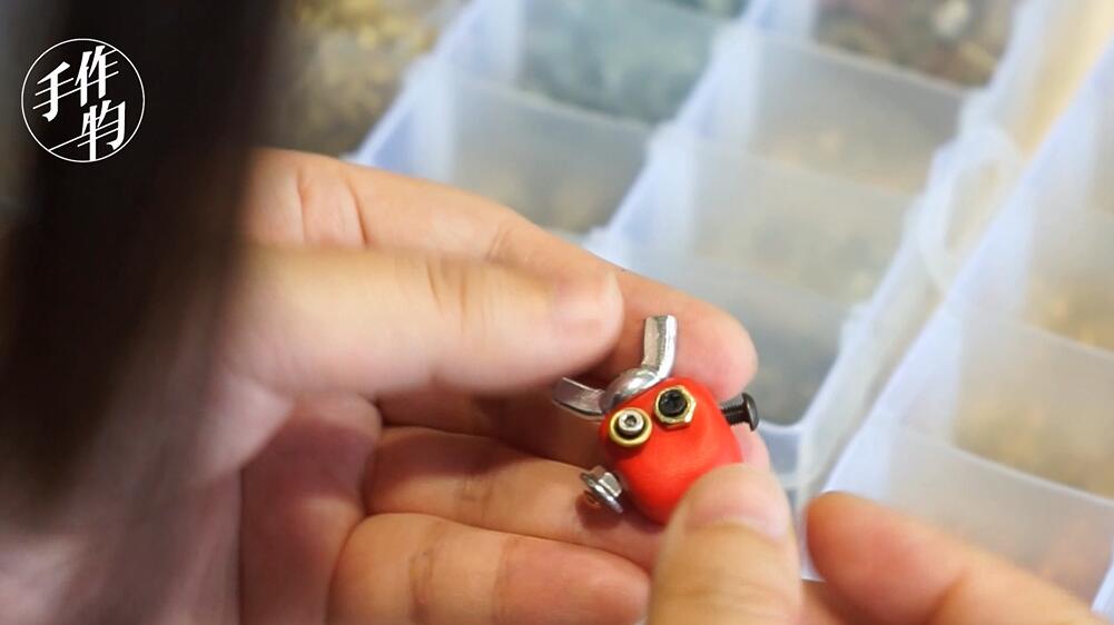 手工制作娇小可爱的软陶小机器人——图文分解