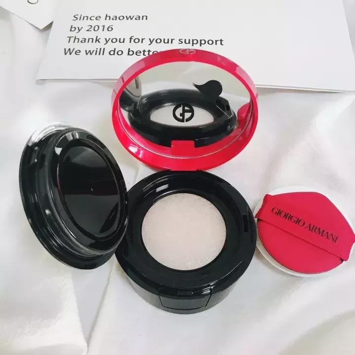 阿玛尼红气垫真实测评瑕疵皮,评测阿玛尼红气垫4号色