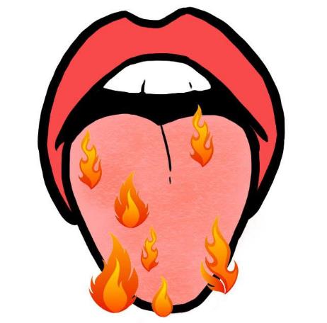 灼口综合征会引起舌根起泡吗,灼口综合症舌头的图片