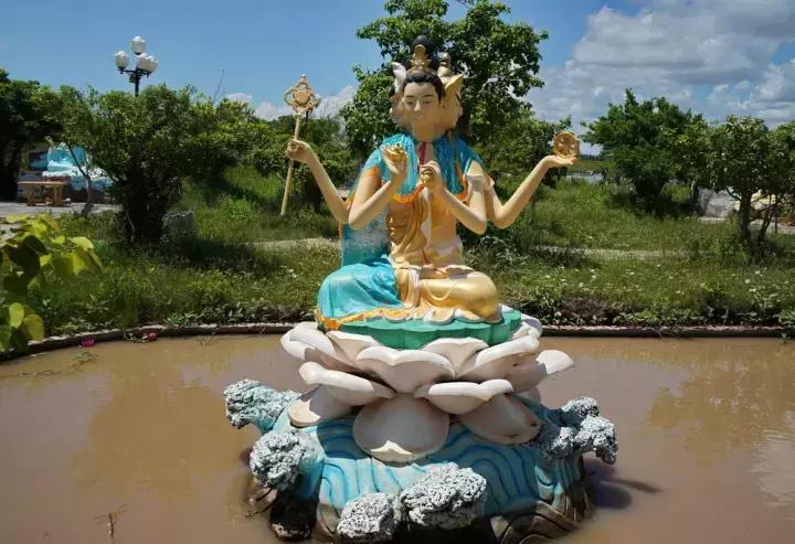 越南十大观音庙,越南岘港的观音佛像