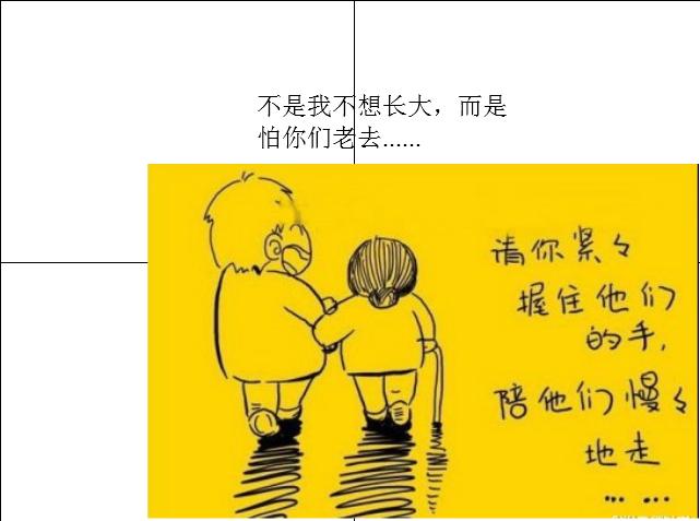 他们老了,他们老了许多用英语怎么说