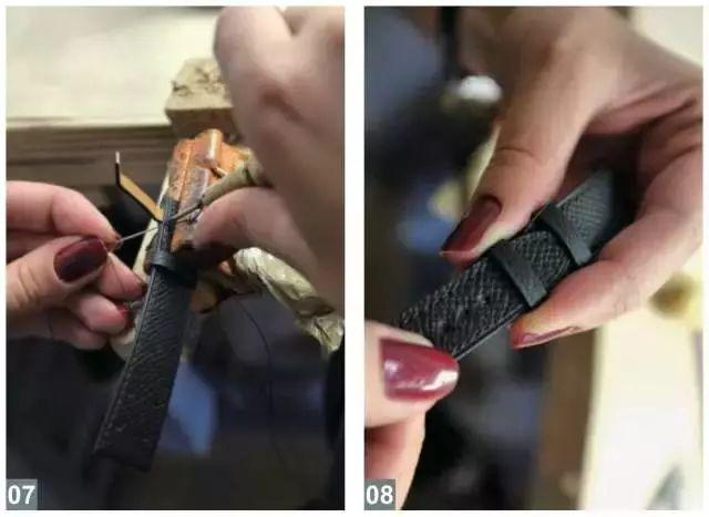 爱马仕皮革表带制作过程，你知道吗？请收藏