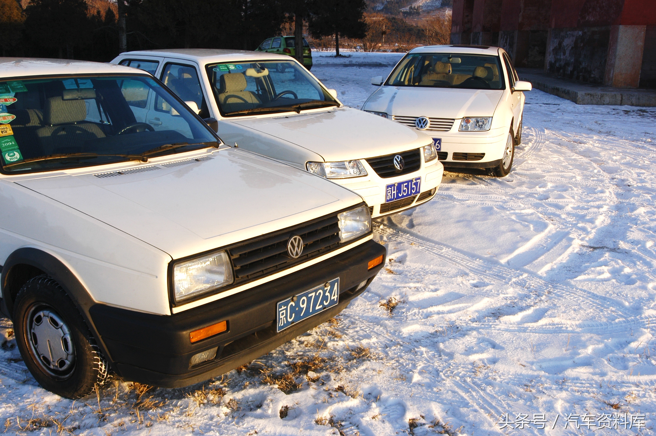 十三年前的一个三车体验；93款捷达、04款捷达和02款宝来