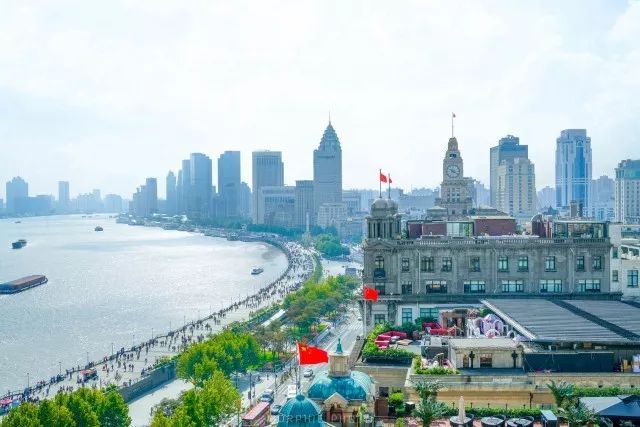 酒店控主题酒店,上海外滩和平饭店俯瞰图