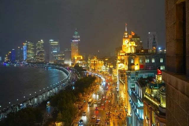 酒店控主题酒店,上海外滩和平饭店俯瞰图