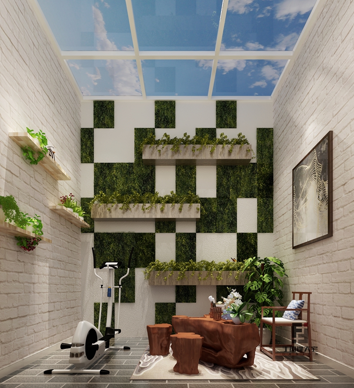 和达璟城翡翠装修,和达生态城88平的装修效果图