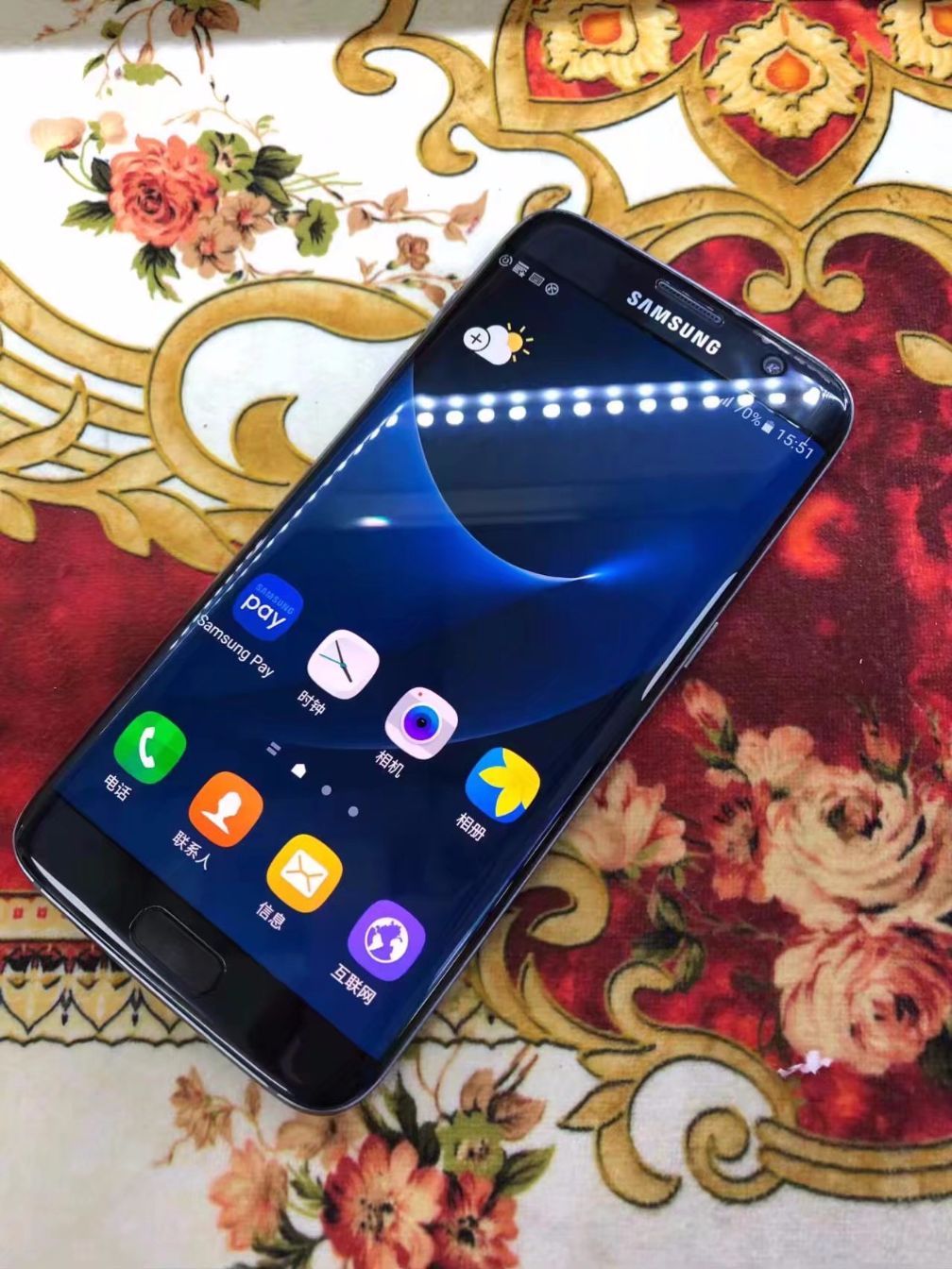 二手三星s7edge打王者,三星s7edge二手