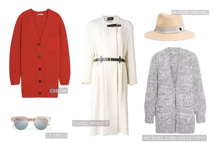 针织开衫怎么样穿更好看,针织开衫穿大点还是小点好看