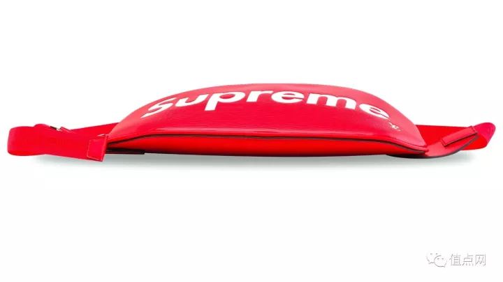 lv联名supreme手拿包,lv和supreme联名红色皮夹克