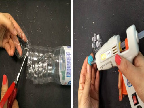 教你用旧盒子和干树枝制作盆景首饰架