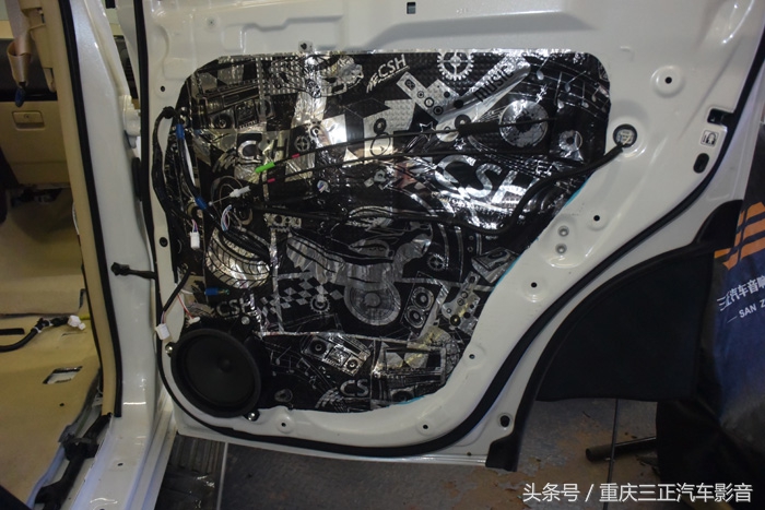 普拉多全车隔音效果图,普拉多stp隔音