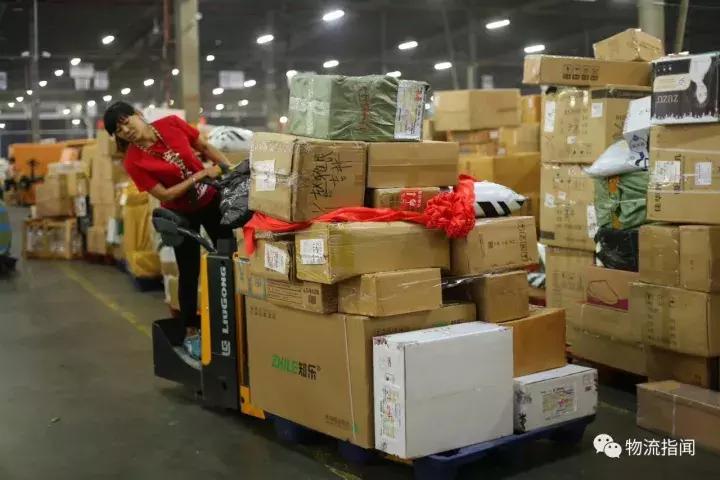 双11快递物流视频,双11物流一线
