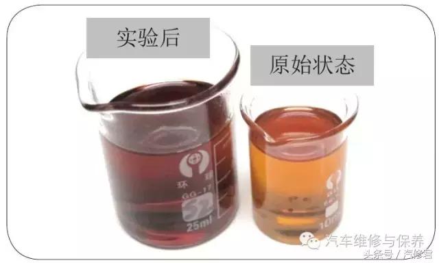 润滑油变黄的原因,润滑油颜色变黑