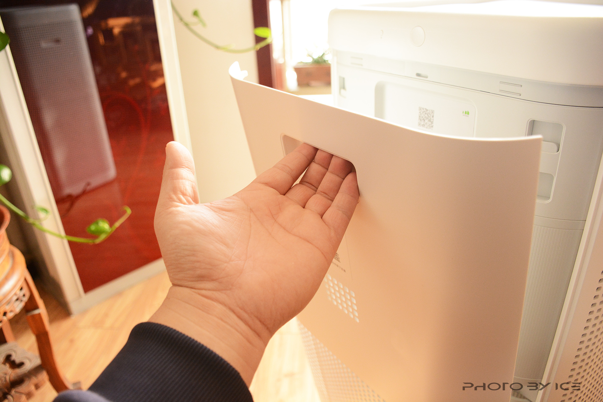 老罗测评锤子空气净化器,老罗空气清新机