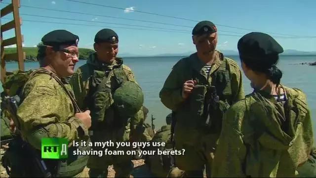 俄罗斯海军陆战队贝雷帽,俄罗斯海军陆战队戴的贝雷帽