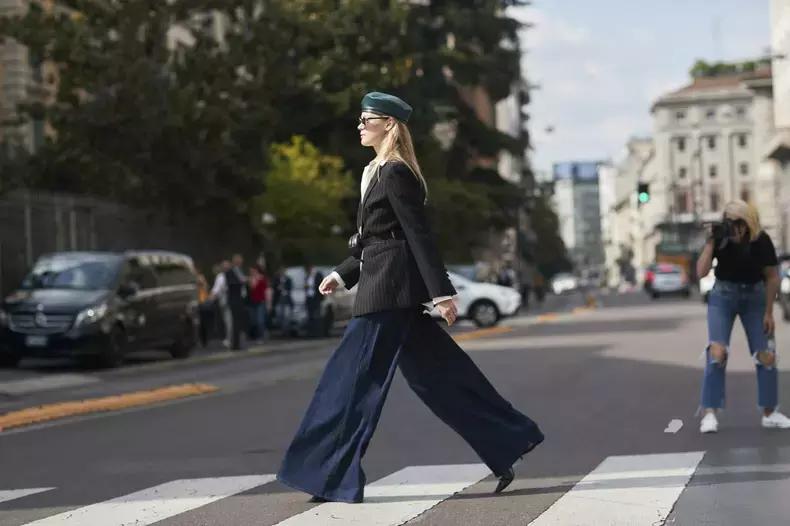 不挑身材的阔腿裤才适合你,选对裤型才能显高显瘦