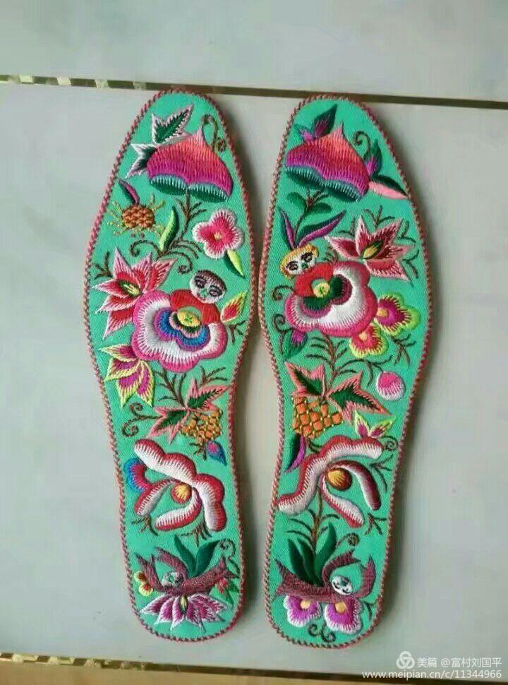 手工喜字鞋垫花样图案大全,手工鞋垫的制作教程全过程