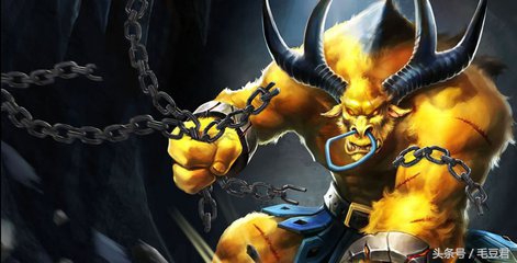 牛头酋长皮肤展示,和公牛比角力语音