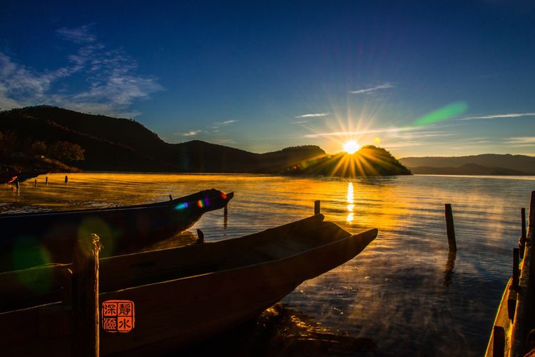 泸沽湖的静谧之美,美丽而又神秘的泸沽湖