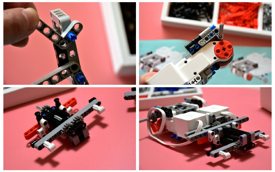 米兔积木履带机器人2000元以下的,米兔积木机器人app没有履带机甲了