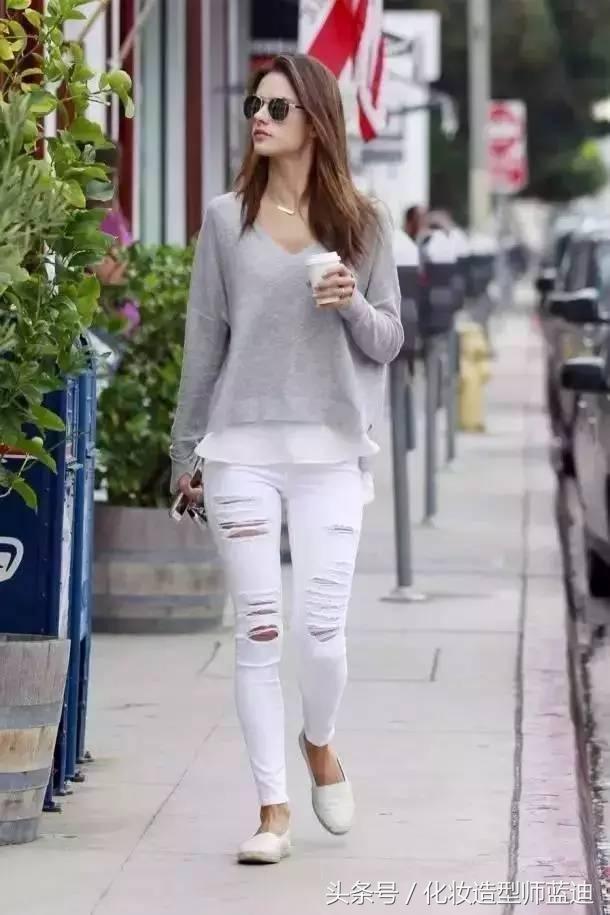 刘雯同款老爹裤,刘雯同款神仙裤