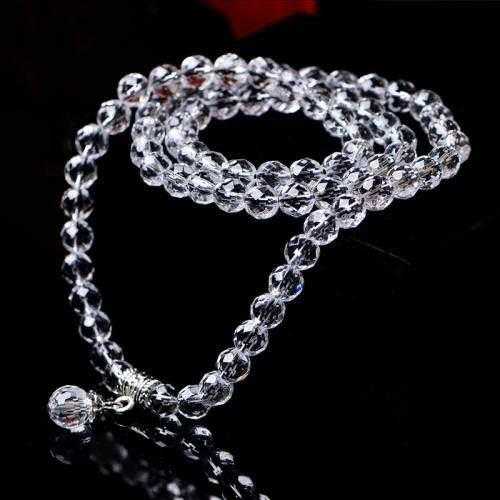 怎么区别白水晶的彩光,星光粉晶和白水晶区别