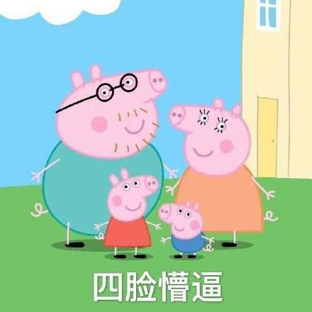 斗图猪专用表情包,小猪佩奇搞笑表情包图片