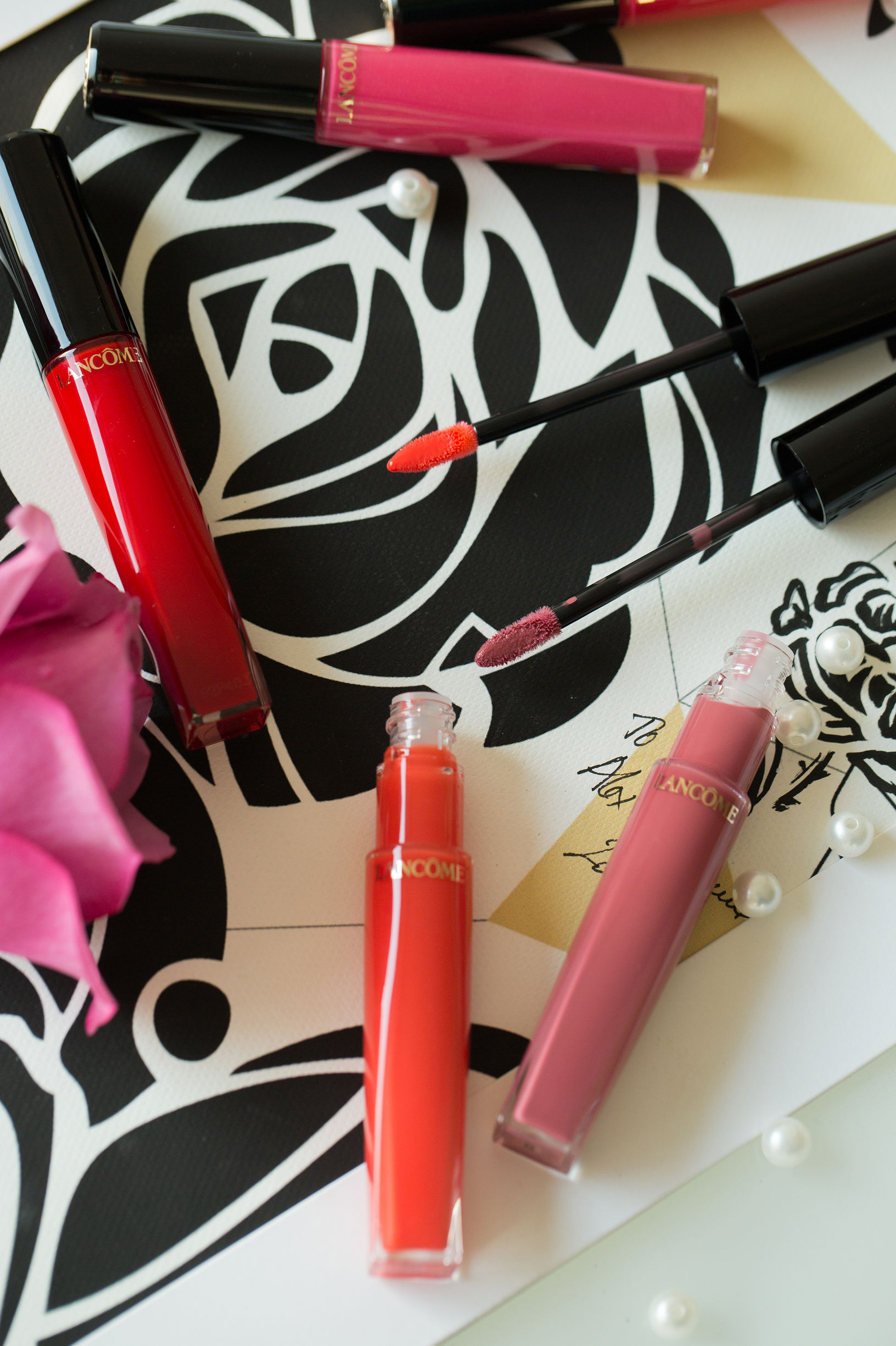 新款兰蔻小蛮腰唇釉试色,维密taylor英国