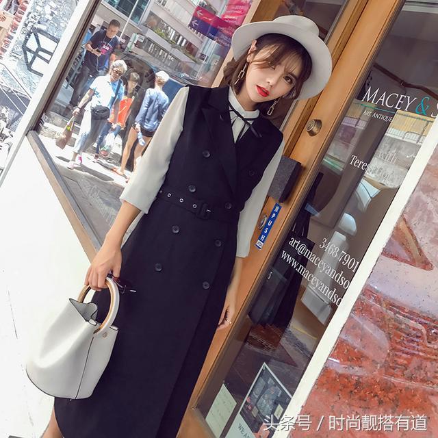 秋冬的必备时尚款式马甲不撞衫,时髦洋气中长款马甲