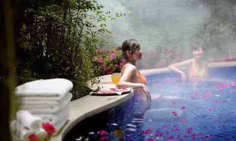 成都周边温泉酒店带独立温泉池,成都附近最好的温泉二日游