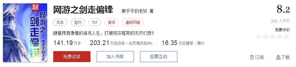 网络小说5大神作,500部精品网络小说神作集合
