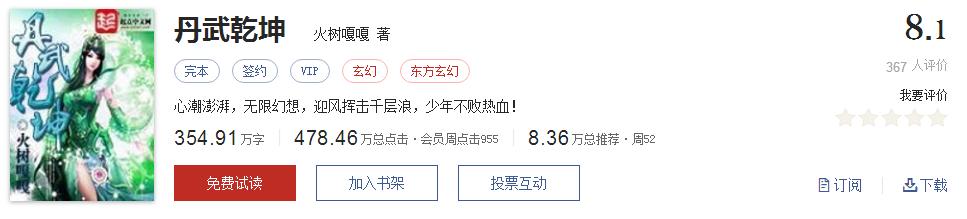 起点评分8.7以上小说排行榜,全网评价最高的十本网络小说神作