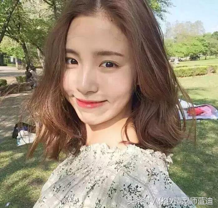 v脸发型女短发卷发,v脸适合的卷发