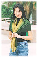 围巾系法的几种方式冬天,冬天丝巾围巾最新系法大全