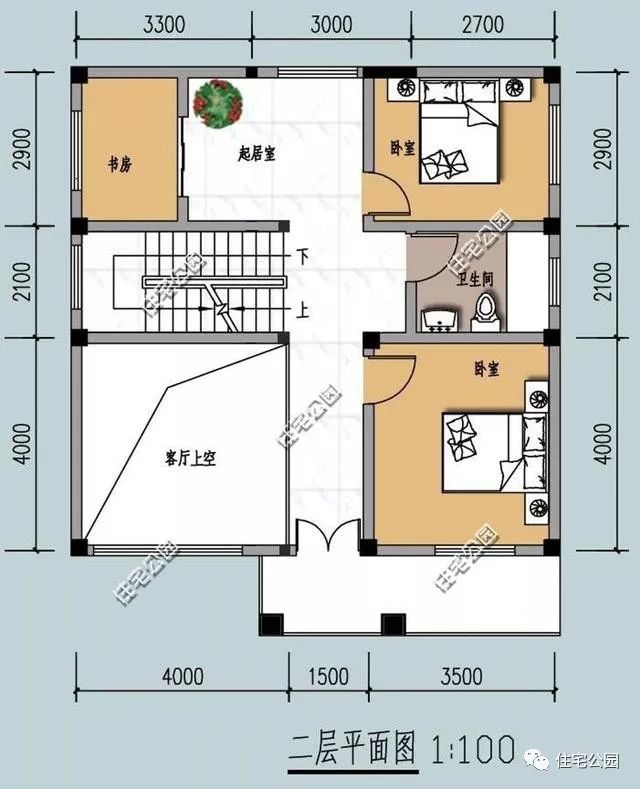 十佳最美农村别墅三层7x12米,农村别墅户型设计大全