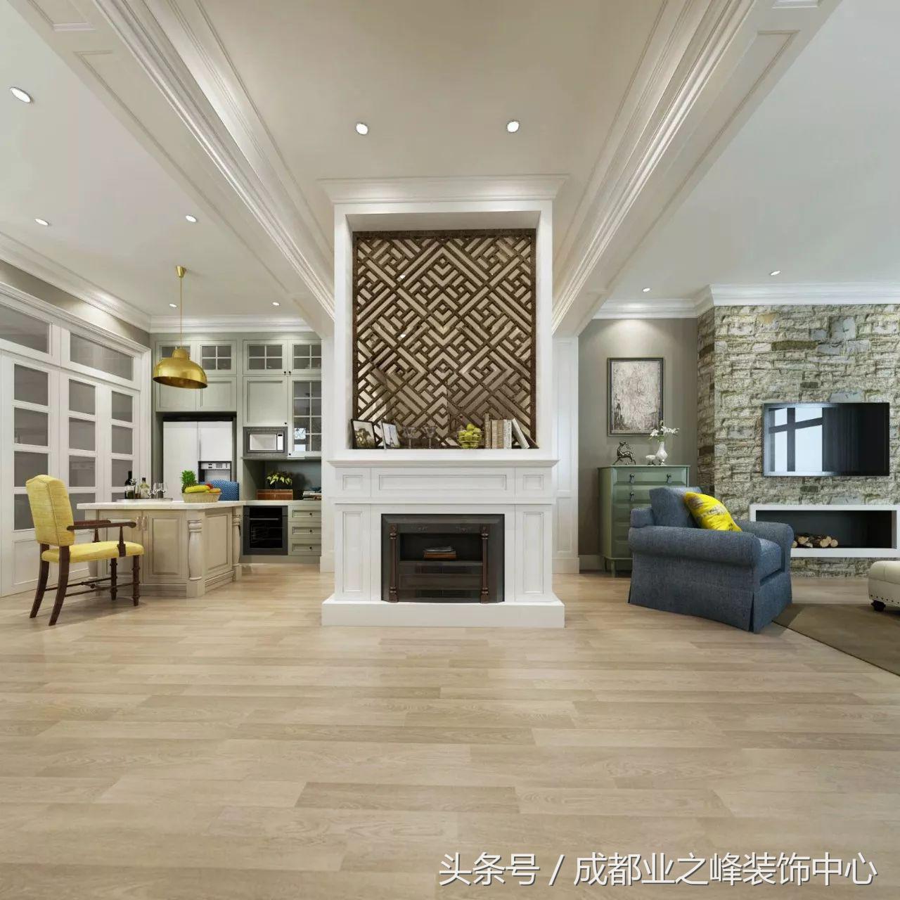 派克公馆复式,美式联排别墅地下室