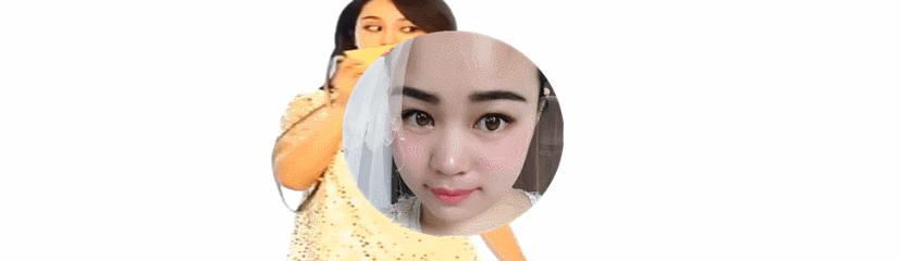 唐艺昕的迷人短发,唐艺昕绿色镂空连衣裙