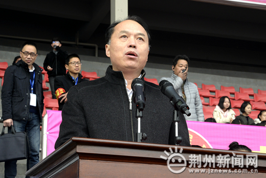 2017年湖北省中学生校园足球锦标赛在荆州开幕