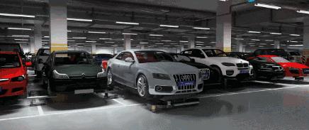 鞍山立体停车,鞍山两层立体停车库