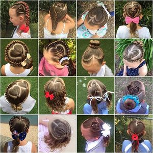 90后宝妈给孩子编头发,巧手妈咪树叶花贝雷帽教程第六集