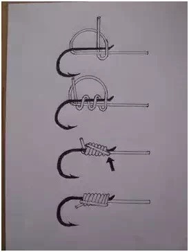 锚钩和主线的绑法图解,钓鱼如何绑钩图解视频