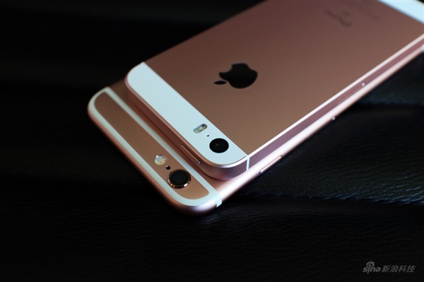 iphonese深空灰开箱,粉色iphone实拍